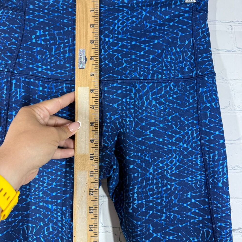 Lululemon Pure Practice Leggings Size 8 Samba Snake Hero Kayak 25” Training Gym - Picture 7 of 12